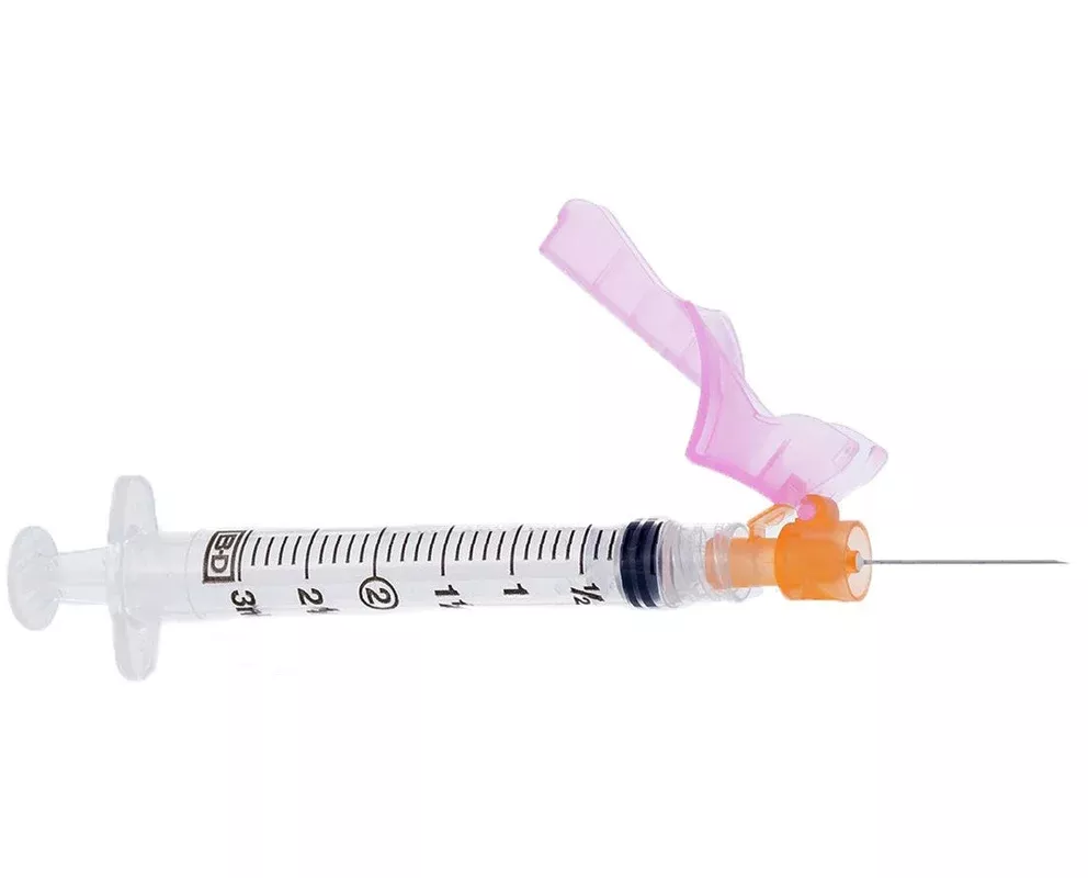 1 mL Luer-Lok Syringe w/ Detachable 25G x 5/8″ Eclipse Needle (300/cs)