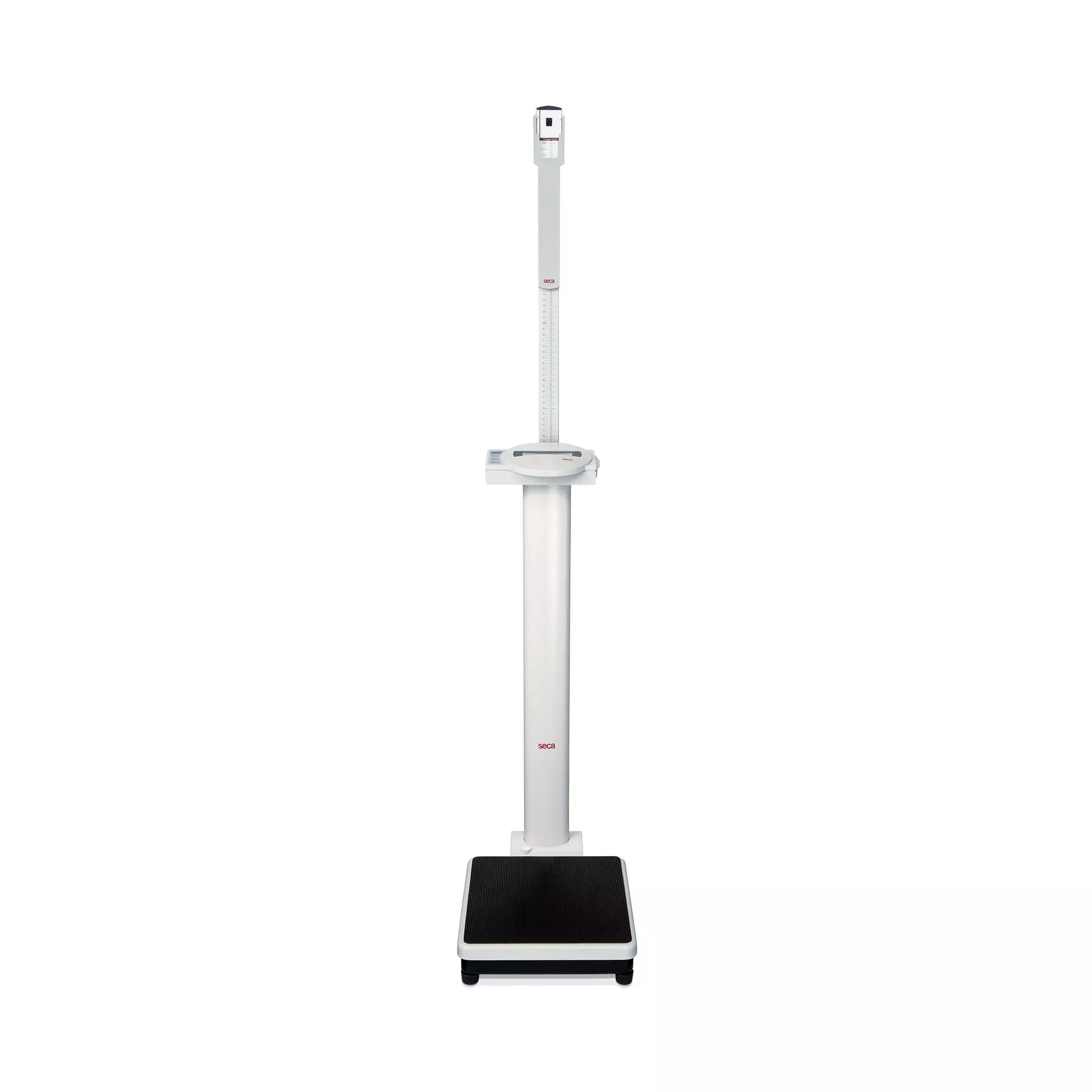 Báscula médica seca 769 con pantalla digital, 204 kg de capacidad, color blanco, adaptador de CA/funciona con pilas - Unidad